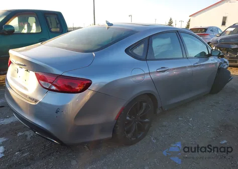 2016 Chrysler 200 S из США, поврежденный, VIN 1C3CCCBB4GN162543